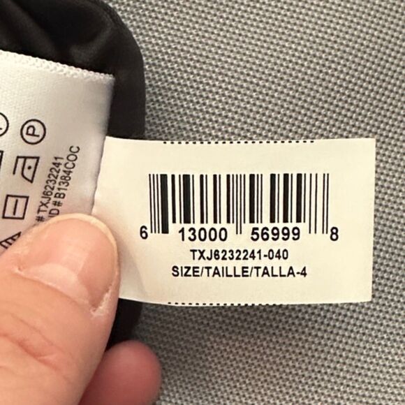 BCBGeneration Cutout Strappy Bodycon Dress Womens Size 4 Mini Shimmer Grey NWT - Picture 11 of 16